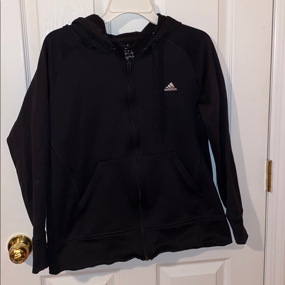 Large Adidas Climawarm zip-up hoodie - Picture 1 of 6